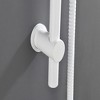 SEVOBAL Shower Faucets, Height-Adjustable Handheld Shower System with Slide Bar and Extended Hose for Versatile Bathroom, White, 30"*6.9"*4.6" - 2 of 4