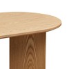 NicBex Modern Oval Coffee Table 39.37" Small Coffee Table Home Decor Table Center Table for Living Room, Office - 2 of 4