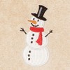 Linum Home Textiles Snowman - Embroidered Luxury 100% Turkish Cotton Hand Towels (Set of 2) - 3 of 3