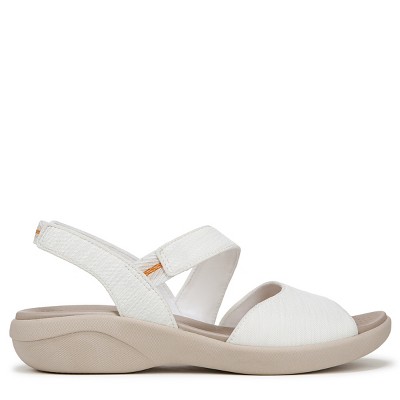 Женские сандалии Bzees for Lifestride LifeStride Women's Cheerful Sandal Bright White 8.5 M — фото 3