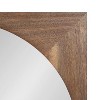 Kate and Laurel Andover Functional Mirror - Brown, 24x36 - 3 of 4