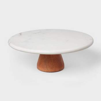 Marble and Wood Cake Stand - Project 62™