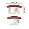 Unique Bargains Women's Detangling Hair Insert Comb 1 Pc - 2 of 3