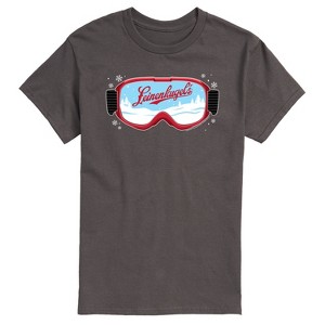 Men's - Leinenkugal - Snowdrift Goggles with Logo Short Sleeve Graphic T-Shirt - 1 of 4