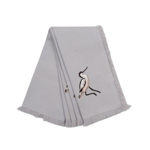 RightSide Designs Set of Four Embroidered Avocet Napkins - 1 of 4