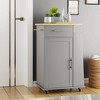 Celebalcony Kitchen Island Cart - 4 of 4