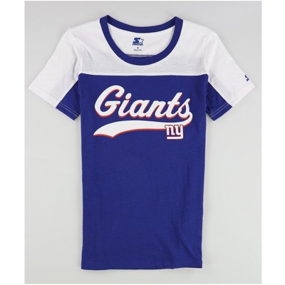 STARTER Womens New York Giants Graphic T-Shirt