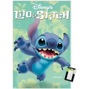 Trends International Disney Lilo and Stitch - Tropical Feature Unframed Wall Poster Prints - 1 of 4