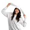 Cinnamoroll Adult White Cosplay Hoodie With 3D Ears and Embroidery - 4 of 4