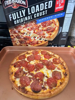 REVIEW: Red Baron Fully Loaded Pepperoni Pizza - The Impulsive Buy