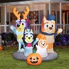 Gemmy Halloween Inflatable Bluey and Family Scene, 5.5 ft Tall, Multi - 2 of 4