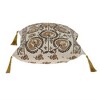 Parkland Collection,Venus Transitional Beige Lumbar Throw Pillow - 3 of 4