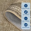 Modern Washable Living Room Rug, Bordered Printed Rug with Non-Slip Backing, Low Pile Stain Resistant Indoor Rug for Bedroom - 4 of 4