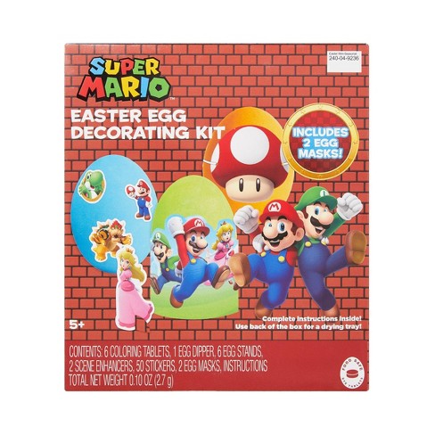 Super Mario Bros Easter Egg Dye Kit Target