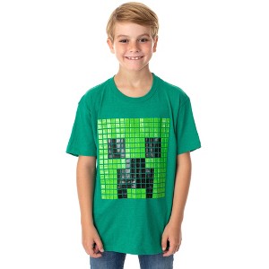 Seven Times Six Minecraft Game Boy's Graphic Print Kids T-Shirt - 1 of 3