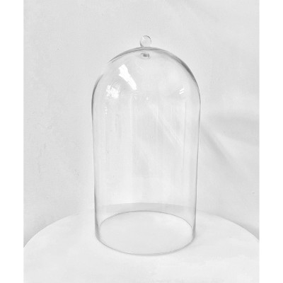 Essential Decor & Beyond 19.5" Clear Glass Dome Display Cover Decor