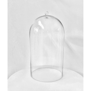 Essential Decor & Beyond 19.5" Clear Glass Dome Display Cover Decor - 1 of 1