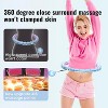 MAICIFI 65in Weighted Hula Hoop for Women - 32 Detachable Knots, Silent Workout, Waist & Abs 2-in-1 - 2 of 4
