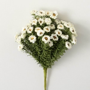 Sullivans Artificial White Daisy Bush 16"H; White - 1 of 2