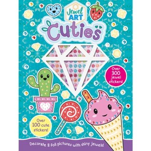 Jewel Art Cuties - (Jewel Art Books) by  Connie Isaacs (Hardcover) - 1 of 1