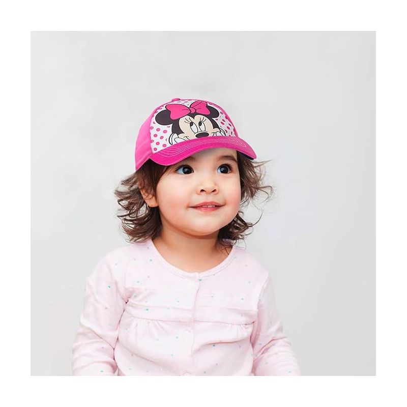 Disney Minnie Mouse/Encanto Mirabel 2 Pack Adjustable Baseball Hat: (Toddler/Little Girl), 2 of 4