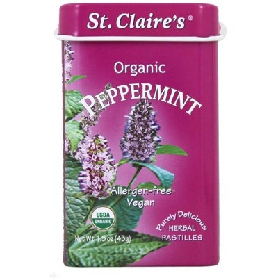 St Claire's Organic Peppermint - Case of 6 - 1.5 oz