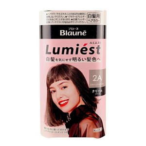 Kao Blaune Lumiest Hair Color - 2A Stylish Ash - 1.76 oz - Ash color, zero compromise: Luminous color for every strand - 1 of 4