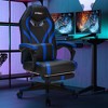 Costway Massage Gaming Chair Racing Recliner Computer Desk Chair w/Footrest - 2 of 4