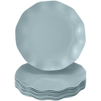 Silver Spoons Elegant Disposable Plastic Plates For Party, Heavy Duty Mint Disposable  Plate Set, (10 Pc) - Veil : Target