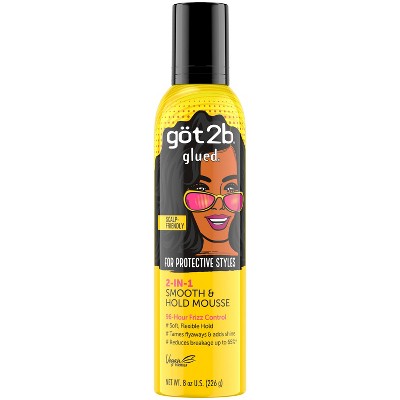 Got2B Glued Smooth & Hold Hair Mousse - 8oz