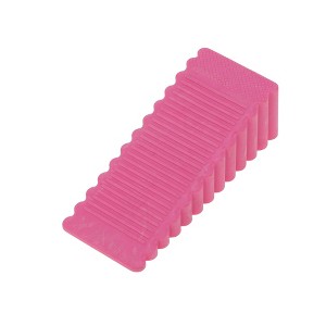 Unique Bargains Door Stop Under-Door Installation Large Wave Edges 3.66"x1.57"x1.1" 1 Pc - 1 of 4