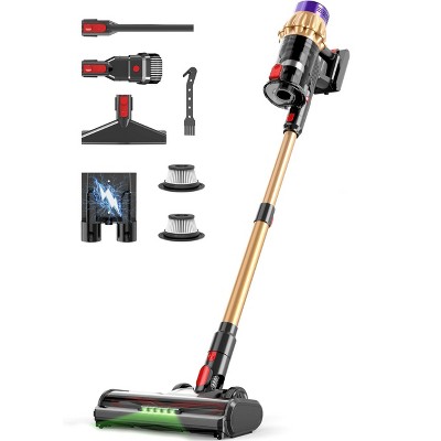 Itopfox Cordless Vacuum Cleaner with 580W Power, 65Mins Runtime, Anti-Tangle Brush, Wall Mount Charge, for All Floors, Sofa, Pet Hair