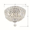 Crystorama Lighting Roslyn 3 - Light Flush Mount in  Polished Chrome - 4 of 4