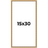 PosterPalooza | Panoramic Classic Modern Gold Frame - UV Acrylic, Foam Board Backing, Hanging Hardware - 2 of 4