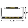 Michigan Technological University Mascot Full Size Standard License Plate Metal Frame - 4 of 4