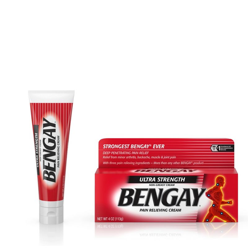 Bengay Ultra Strength Pain Relieving Cream  - 4oz, 4 of 8