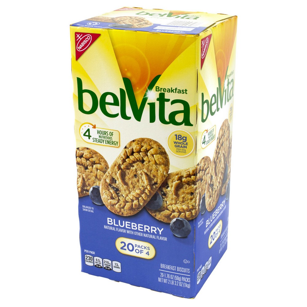 UPC 044000043186 product image for belVita Blueberry Breakfast Biscuits - 20ct | upcitemdb.com