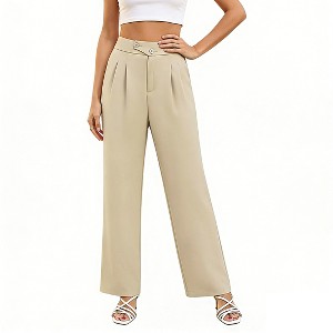 high waist flare dress pants Womens High Waisted Flare Pants Work Business Casual Wide Leg Pant Dressy  Elegant Office Stretch Vintage Comfy Slacks at Amazon Women's Clothing store