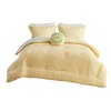 Gracie Mills Arianell Vibrant Rainbow Sunburst Reversible Cotton Comforter Set - 2 of 4