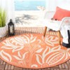Courtyard CY2961 UV & Stain Resistant Non-Shedding Power Loomed Indoor/Outdoor Rugs - Safavieh - 2 of 4