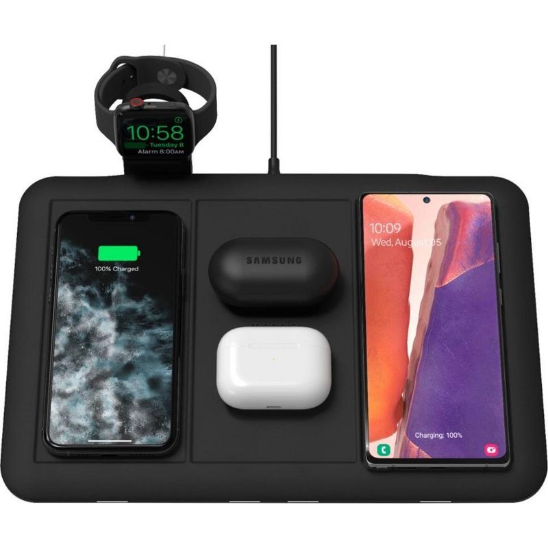 Mophie 4-in-1 Universal Wireless Charging Mat - Black (New), 1 of 5