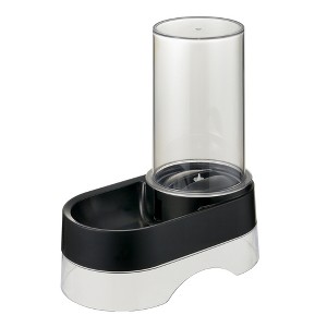 Richell: Elevated Gravity Water Dispenser - Black - Pet, Dogs & Cats, 1 Gallon Capacity Clear Tank, BPA-Free Plastic - 1 of 4