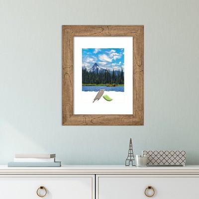 Owl Brown Distressed Wood Single Photo Frame 14.5" x 17.5"