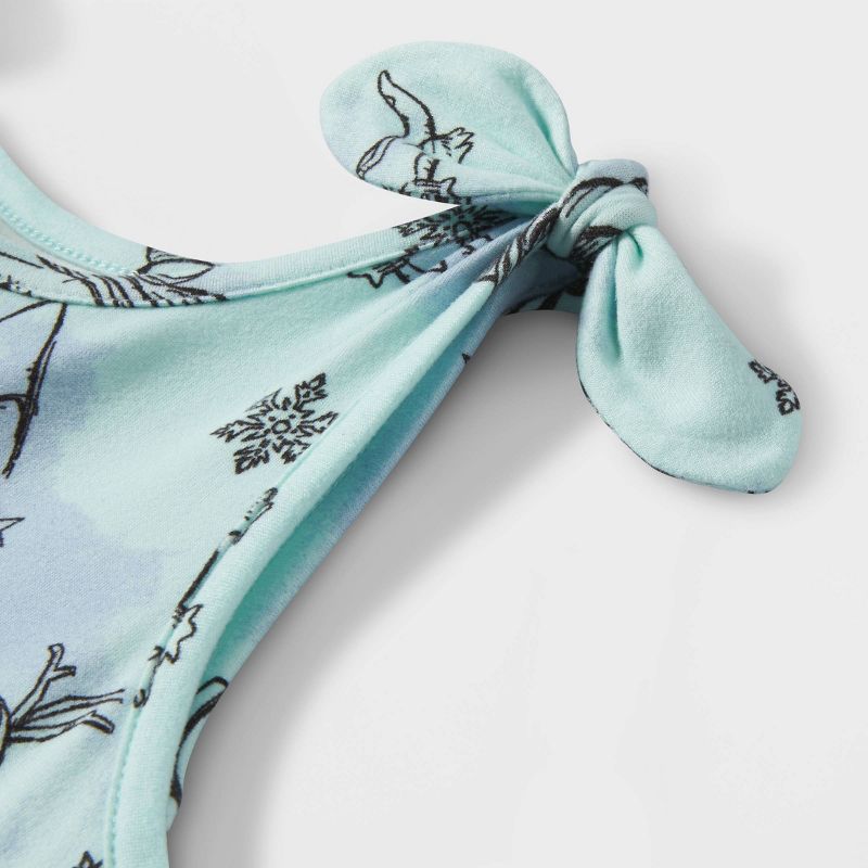 Toddler Girls' 2pk Frozen Tie-Dye Dress - Gray, 3 of 4