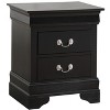 NicBex 21 Inch Nightstand with 2 Drawers,Bedside Tables with Metal Handles for Bedroom,Living Room - 2 of 4