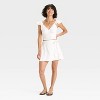 Women's Tie Mini A-Line Skirt - A New Day™ - 3 of 3