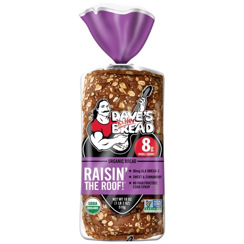 Dave's Killer Bread Organic Raisin' The Roof - 18oz : Target
