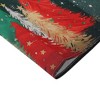 Unique Bargains Christmas Place Mats Flax Red White Black 11.8"x17.7" 2 Pcs - 4 of 4