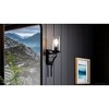 Urban Ambiance Luxury Contemporary Wall Sconce 19.25''H x 4.875''W,  Midnight Black Finish,  Mesa Collection, UHP4377 - 3 of 4