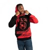 Mens Miles Morales Collegiate Pullover Hoodie - 3 of 4